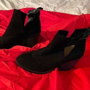 Black Cut Out Bootie